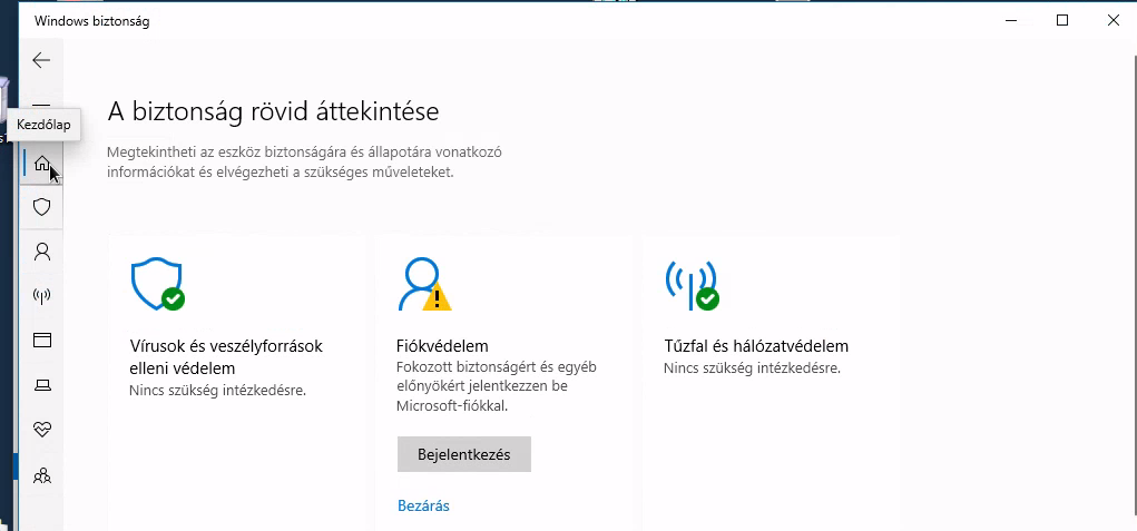 Windows Biztonság: Tűzfal és hálózatvédelem